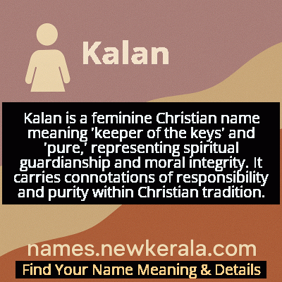 Kalan Name Meaning and Origin