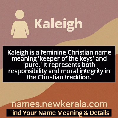 Kaleigh Name Meaning and Origin
