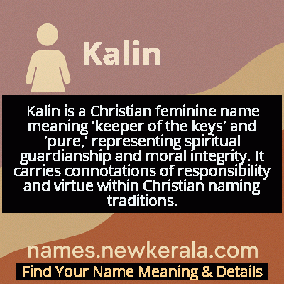Kalin Name Meaning and Origin