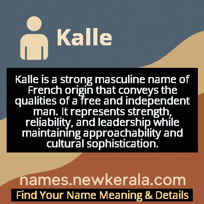 Kalle Name Meaning and Origin