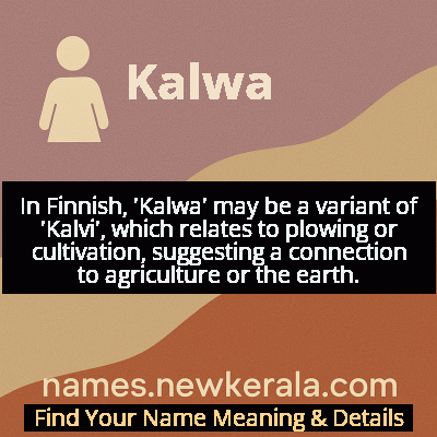 Kalwa Name Meaning and Origin