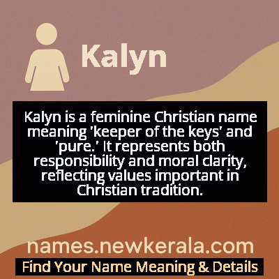 Kalyn Name Meaning and Origin