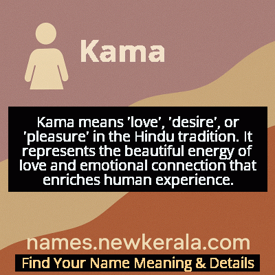 Kama Name Meaning and Origin