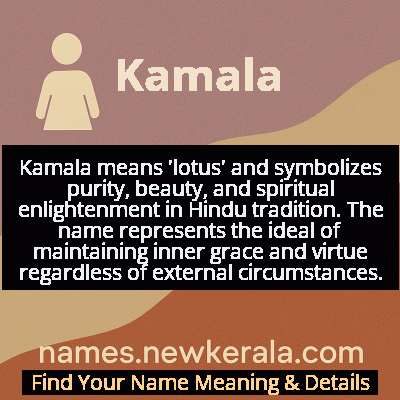 Kamala Name Meaning and Origin
