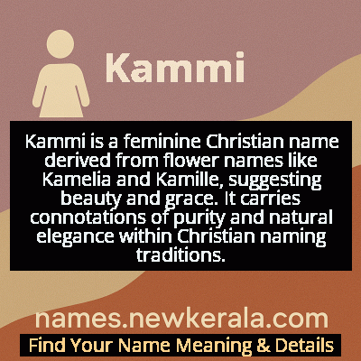 Kammi Name Meaning and Origin