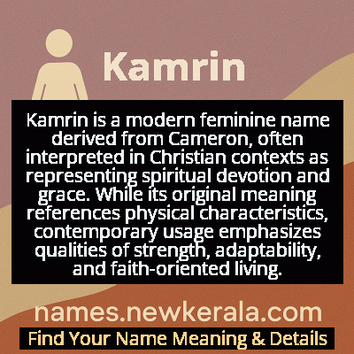 Kamrin Name Meaning and Origin