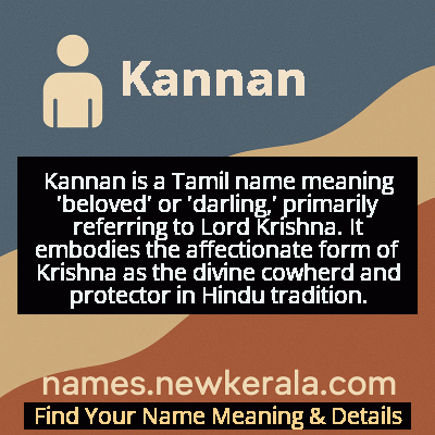 Kannan Name Meaning and Origin