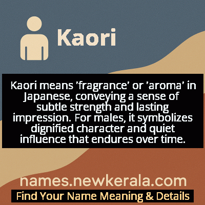 Kaori Name Meaning and Origin