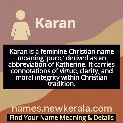 Karan Name Meaning and Origin