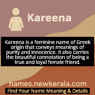 Kareena Name Meaning and Origin