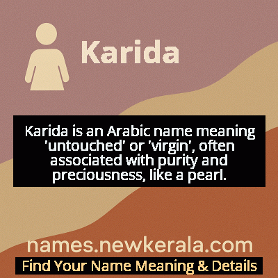 Karida Name Meaning and Origin