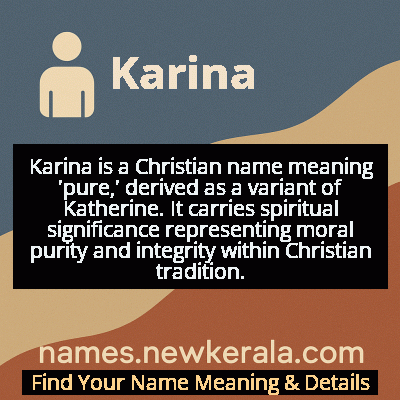 Karina Name Meaning and Origin