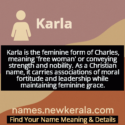 Karla Name Meaning and Origin