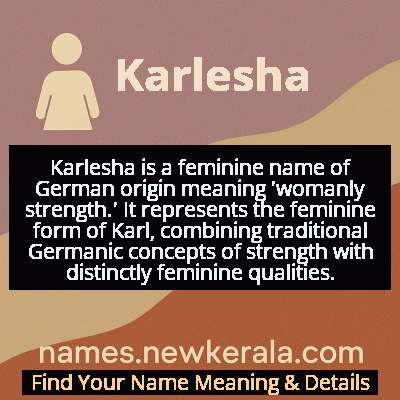 Karlesha Name Meaning and Origin