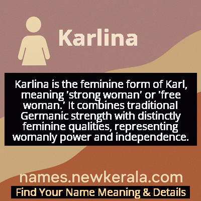 Karlina Name Meaning and Origin
