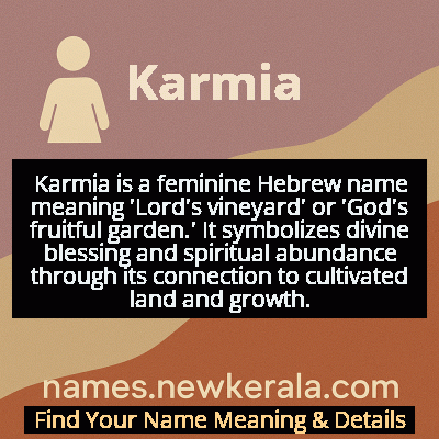 Karmia Name Meaning and Origin