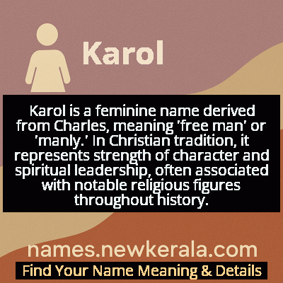 Karol Name Meaning and Origin