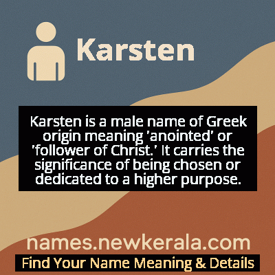 Karsten Name Meaning and Origin