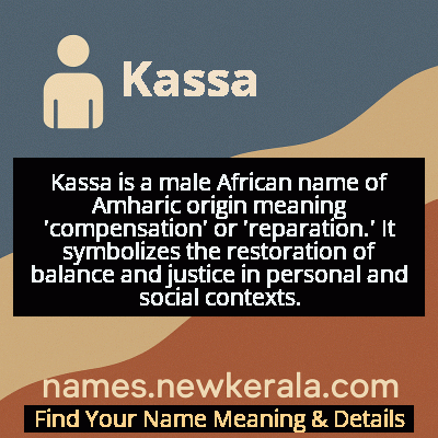 Kassa Name Meaning and Origin