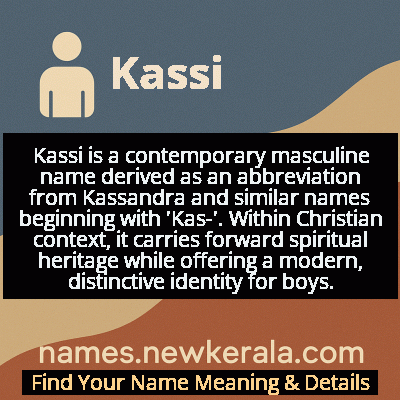 Kassi Name Meaning and Origin