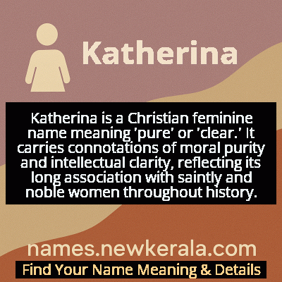 Katherina Name Meaning and Origin