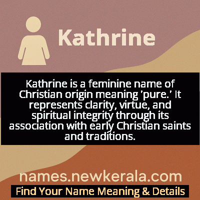 Kathrine Name Meaning and Origin
