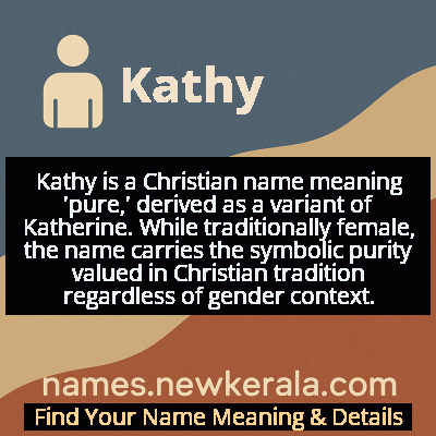 Kathy Name Meaning and Origin