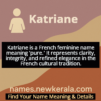 Katriane Name Meaning and Origin