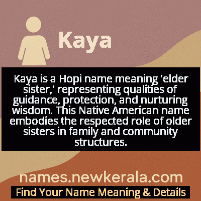Kaya Name Meaning and Origin