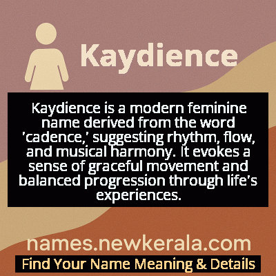 Kaydience Name Meaning and Origin