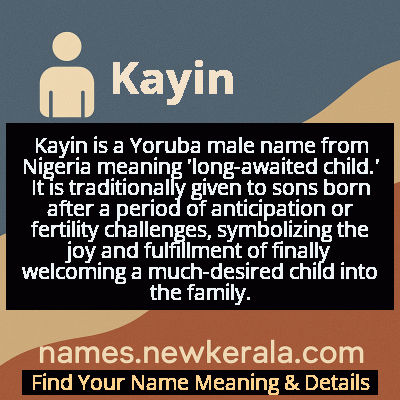 Kayin Name Meaning and Origin