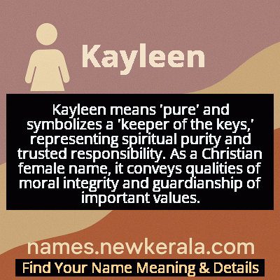 Kayleen Name Meaning and Origin