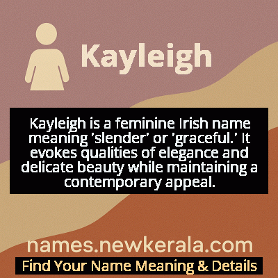 Kayleigh Name Meaning and Origin