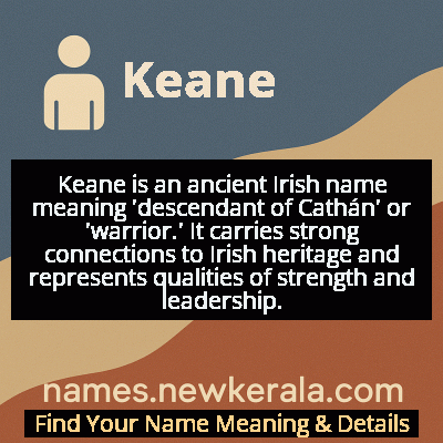 Keane Name Meaning and Origin