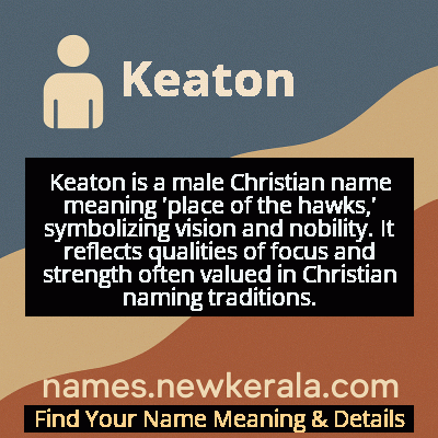 Keaton Name Meaning and Origin