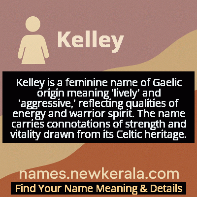 Kelley Name Meaning and Origin