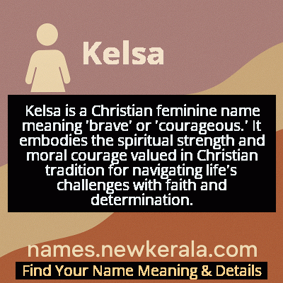 Kelsa Name Meaning and Origin