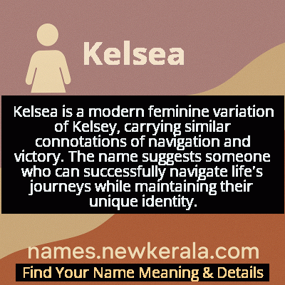 Kelsea Name Meaning and Origin