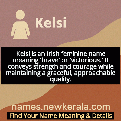 Kelsi Name Meaning and Origin