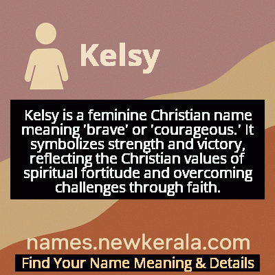 Kelsy Name Meaning and Origin