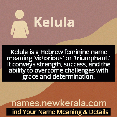 Kelula Name Meaning and Origin