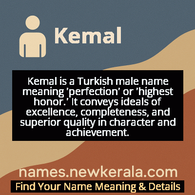 Kemal Name Meaning and Origin