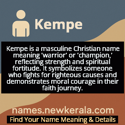 Kempe Name Meaning and Origin
