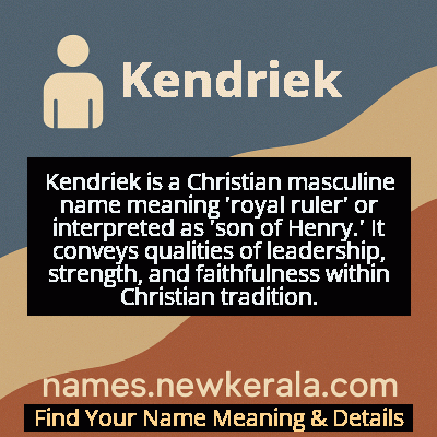 Kendriek Name Meaning and Origin