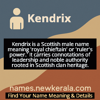 Kendrix Name Meaning and Origin