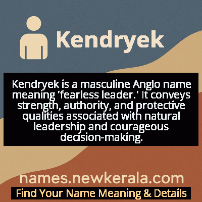 Kendryek Name Meaning and Origin