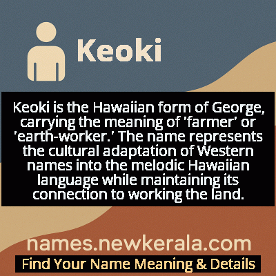 Keoki Name Meaning and Origin