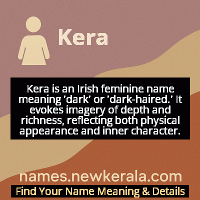Kera Name Meaning and Origin