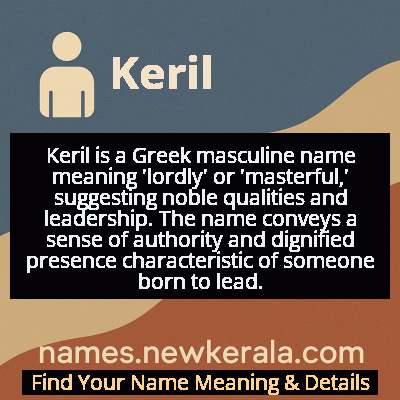 Keril Name Meaning and Origin