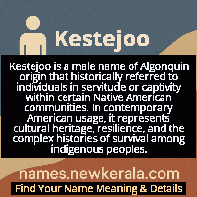 Kestejoo Name Meaning and Origin